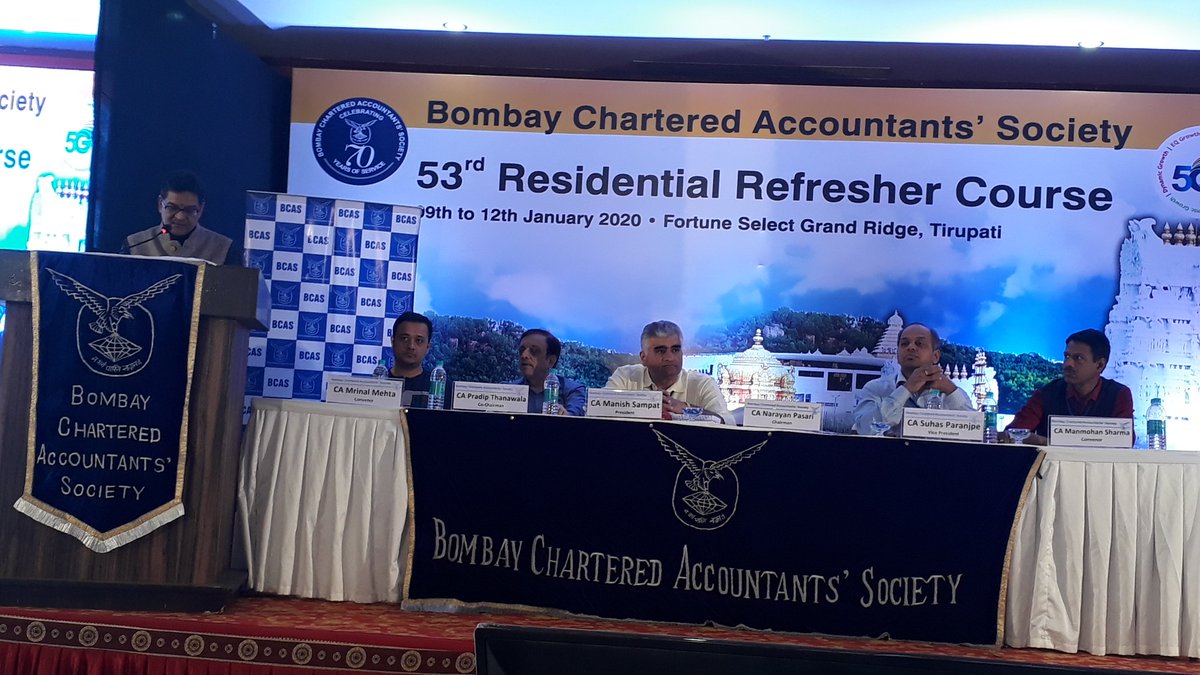 patelameet's tweet photo. And it's time to say the thank yous and the good byes at the concluding session. Chairman Narayan Pasari having the last word at the #BCASRRC https://t.co/S6pxSF5LwN