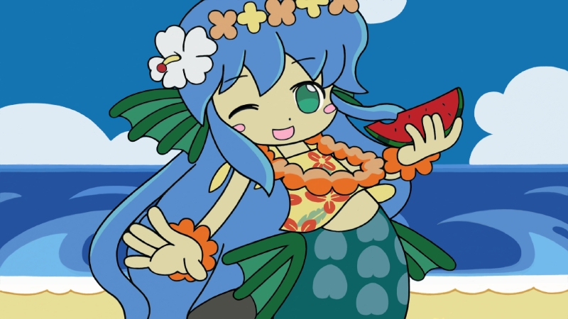 PixelOrbi's tweet image. A little compilation of some of the Miiverse #PuyoPuyo drawings that I did with Art Academy on the Wii U. Here we have Rider/Lidelle in her furisode, Seriri the mermaid, Feli in her Kuromi costume from #Sanrio's My Melody and Doppelganger Arle.
