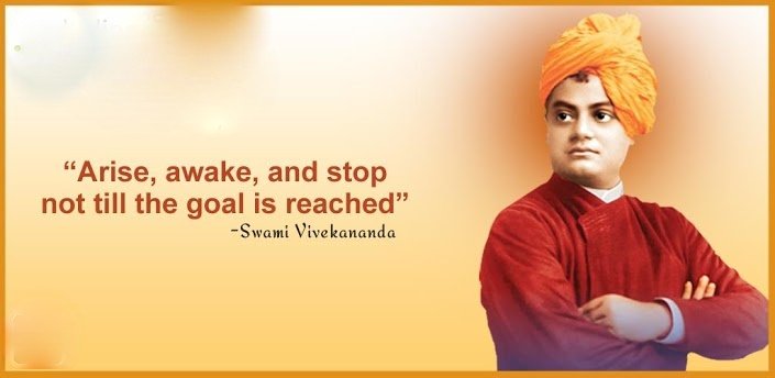 MehraHameer's tweet photo. "True Guidance is like a small torch in a dark forest,it doesn’t show everything .But gives enough light for  next step to be safe." 
Paying tributes to the great Philosopher and Nationalist, Swami Vivekananda ji on his Birth Anniversary .
#राष्ट्रीय_युवा_दिवस
#NationalYouthDay https://t.co/kQmFLjXQbQ