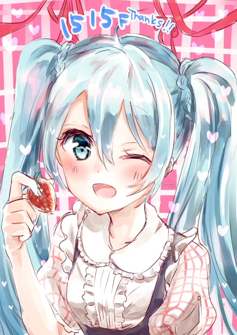 アイコンプレゼント企画?
いきなりですが、描き下ろしアイコンを抽選で4名様にプレゼントします?
フォロー&amp;リツイートで抽選対象です(*•̀ᴗ•́*)و ̑̑
〜14日まで!絵柄はおまかせかミクちゃんの2択です!
是非拡散してちょ(*'꒳`*)
過去絵サンプル載せておきます♪ 