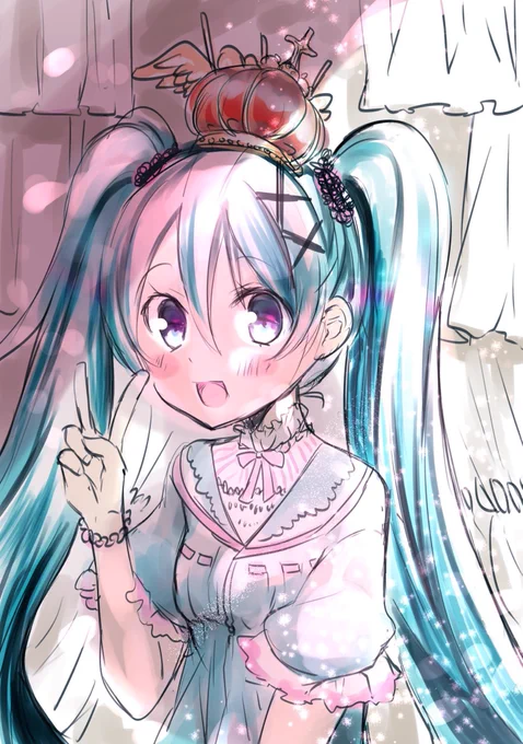 アイコンプレゼント企画?
いきなりですが、描き下ろしアイコンを抽選で4名様にプレゼントします?
フォロー&amp;リツイートで抽選対象です(*•̀ᴗ•́*)و ̑̑
〜14日まで!絵柄はおまかせかミクちゃんの2択です!
是非拡散してちょ(*'꒳`*)
過去絵サンプル載せておきます♪ 