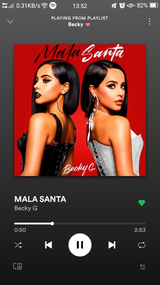becky_all's tweet image. My day starts with Mala Santa  and ends with Mala Santa #albumvisual @iambeckyg