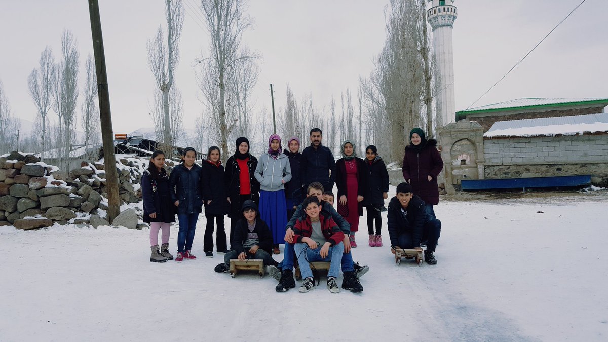 DYK ya Kızakla kayma molası...