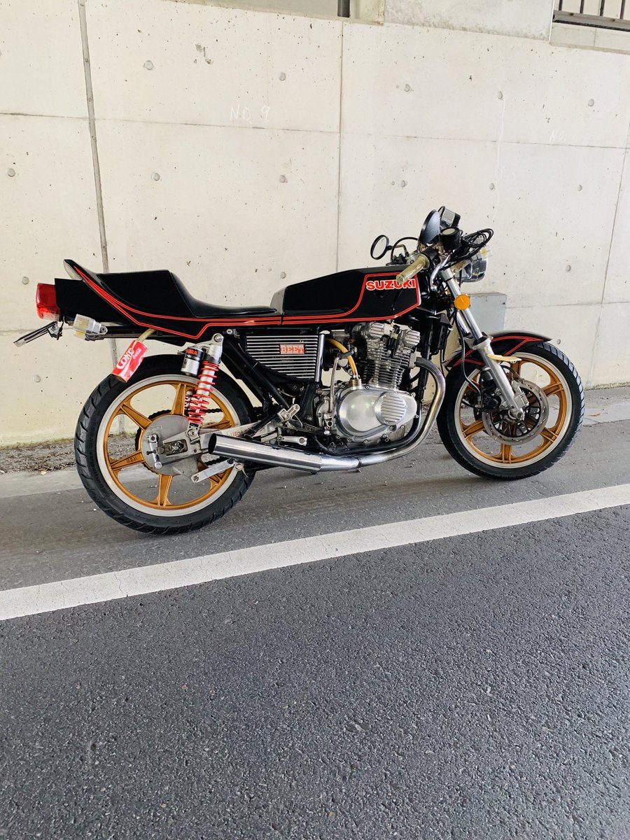 GSX400E ゴキ ロケットカウル 赤黒 イノウエ 【公式通販】