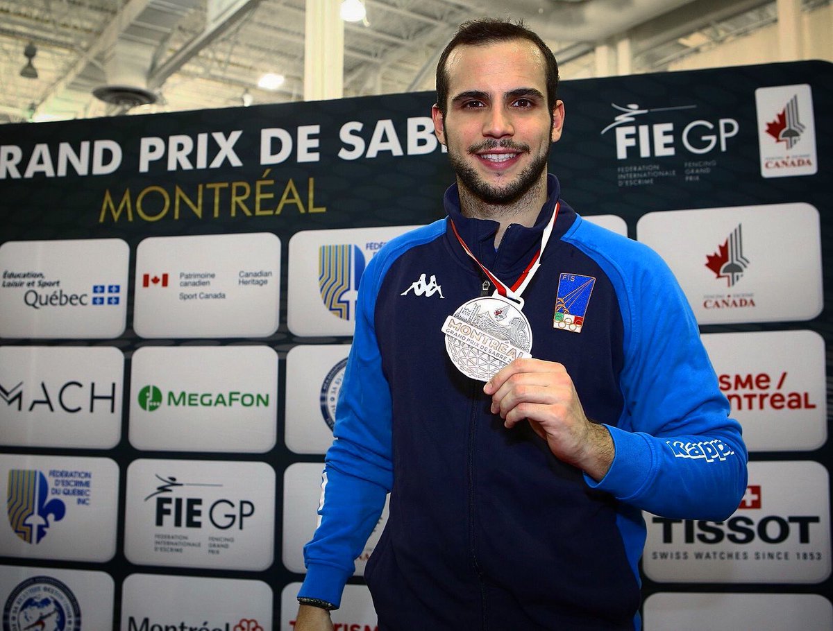 Davvero felice per questa medaglia d’argento🥈 al GP Fie di #montreal 🇨🇦 
Oggi è stata davvero dura... ma le cose difficili sono le più belle!!💪🏼 🇮🇹
