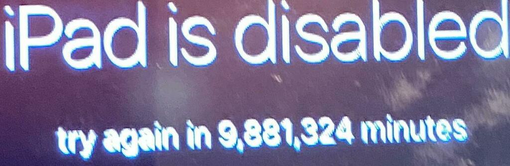 I can try in about 18 years