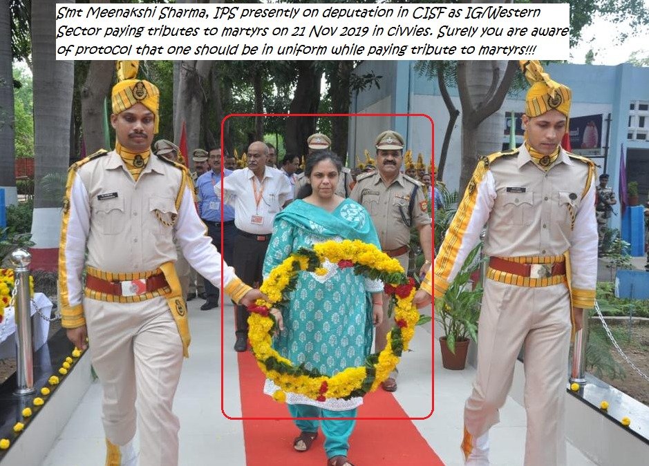 CAPFSoldiers's tweet photo. Do NOT insult our martyrs!
Having made the supreme sacrifice for the nation, our martyrs deserve the utmost respect. Pained to see this.

Illegal CIPSA, may we remind you that our martyrs are no less than your IPS.
#Martyrs #EndIPSHegemonyInCAPF #IPSGoBack #NoIPSinCAPF https://t.co/AMijFQEAEe
