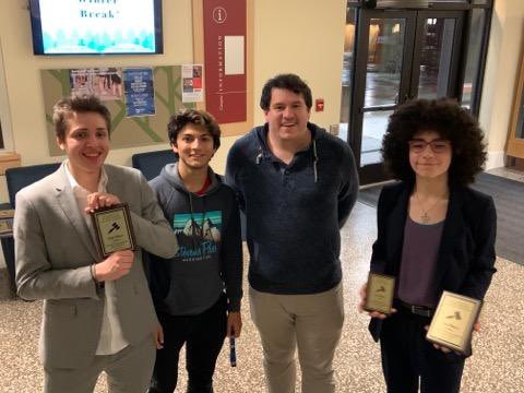 SAASSpeech's tweet image. SAAS Debate had a great weekend at the University of Puget Sound! William Le placed 4th in Congress, Aliyah Lee and Noah Brown were champions in Junior Lincoln Douglas and Dylan Breslin took second in Varsity Lincoln Douglas, earning a bid to the national Tournament of Champions!