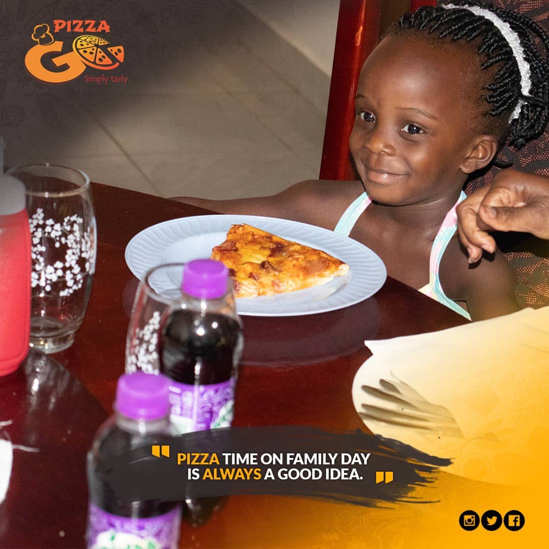 PizzaGoUG's tweet photo. Family Sundays are always better with #PizzaGo https://t.co/2UI0IaO5LW