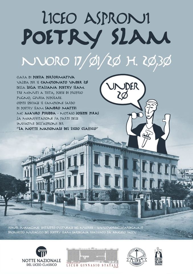 LiceoAsproni's tweet photo. #Poetryslam nella #nottenazionaledelliceoclassico2020  #legaitalianapoetryslam #lisp https://t.co/1M1PaRL8sK