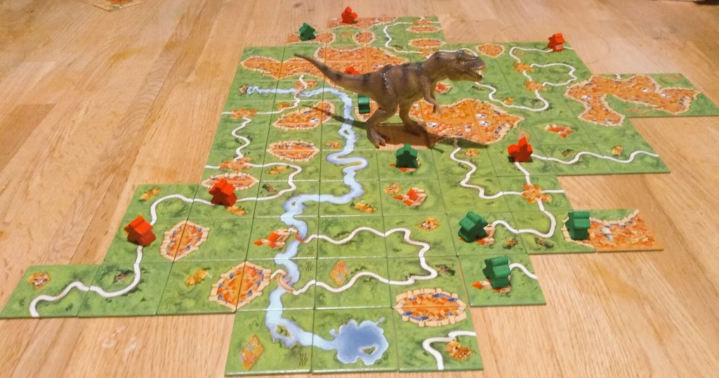saffy_81's tweet photo. Finally adding expansions to #Carcassonne and tried to dig me up some dinos 🦖🦖 in #Digadino. Unfortunately I have a brain like a sieve and a talent for finding worms 🤷‍♀️...but it's a fun little game! https://t.co/WG0Pqn6hUj