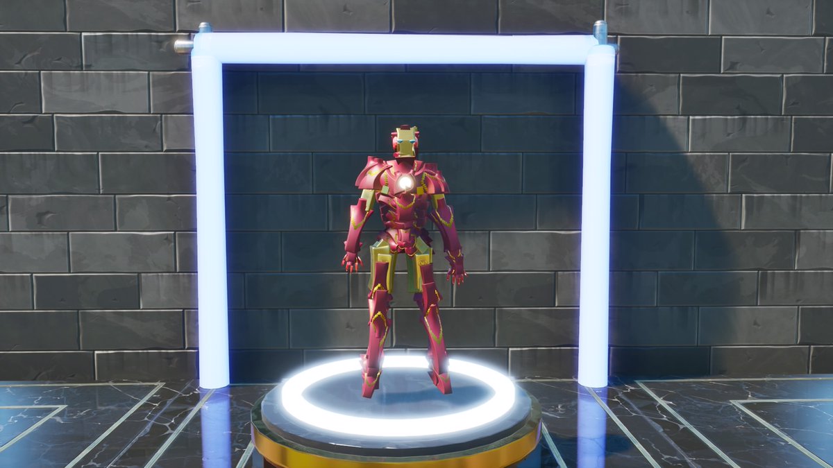 フォートナイト建築部 I Am Iron Man 私がアイアンマンだ フォートナイトクリエイティブ フォートナイト Fortnitecreative