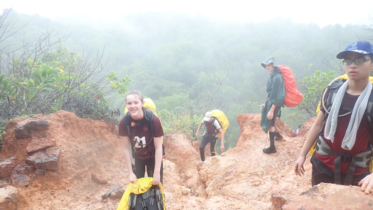 ExplainingMaths's tweet photo. Students and teachers from @JISBrunei getting ready for their @intaward in China. Harsh condition, just the way we like it! #jischallenges https://t.co/gd15Ywmn2E