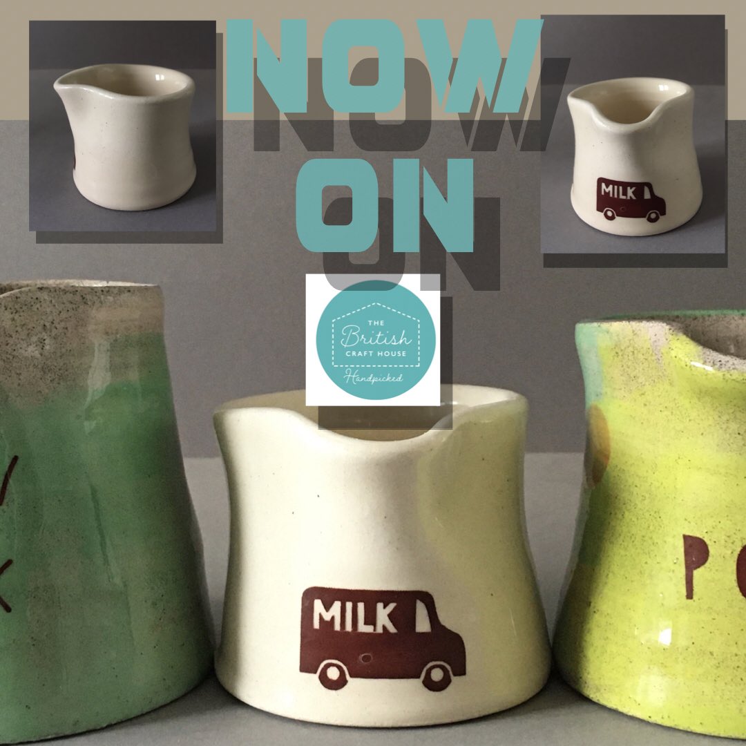 McPots18's tweet photo. Happy Sunday https://t.co/uwVCzs9CU1 #pourer #newontbch #thebritishcrafthouse #smallbusinessuk #smallshop #quirkykitchen #ceramicjug #ceramicpourer https://t.co/29wnqZCPiY
