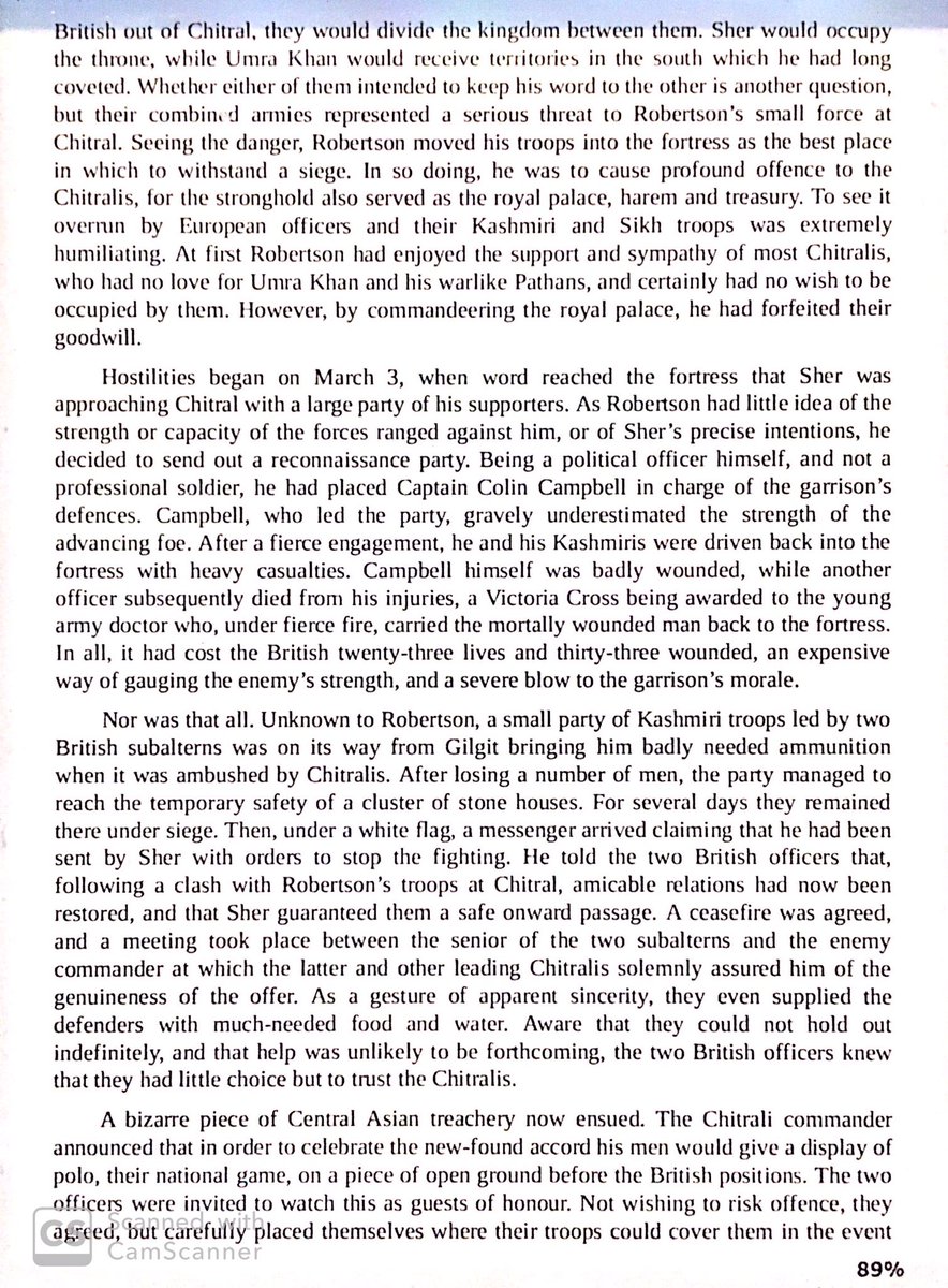 A brutal dynastic struggle for the throne of Chitral led to the alliance of one candidate with a neighboring Pashtun warlord. They beseiged the British garrison, hoping to drive the British out.