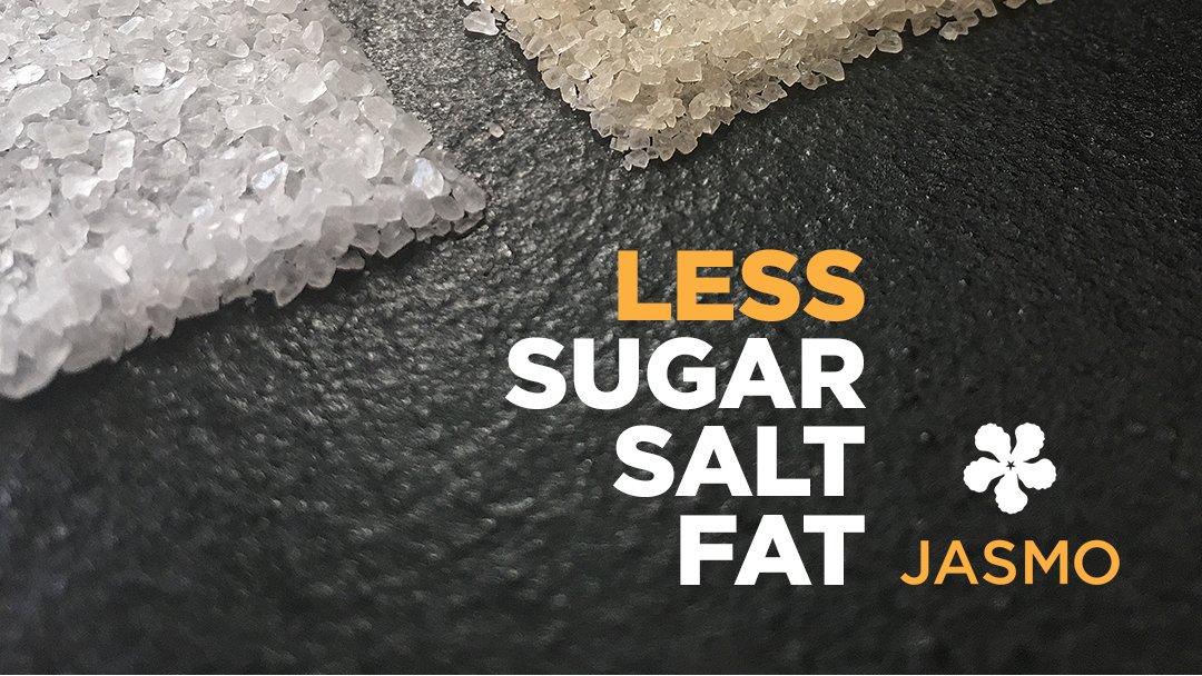 JASMONOIDES's tweet photo. LESS SUGAR, SALT, AND FAT PLEASE!
The best way to eat more healthy is to eat more homemade food, freshly prepared in your home kitchen.
JASMO develops menus with less sugar, salt, and fat.
#JASMO #healthyeating #foodservice #healthyentertaining #familytime https://t.co/b73Uhsod1T