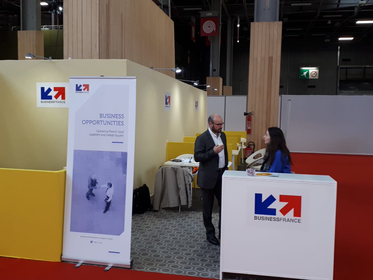hlebail's tweet photo. 1er jour des rendez-vous d'affaires Business France au salon de la #Boulangerie-#Viennoiserie-#Pâtisserie @EuropainFrance. Retrouver-nous dans le hall 1 à l'espace "International Meetings", stand  N-90.  @BF_Food #BTOB #bakery https://t.co/EOcvjZsE94