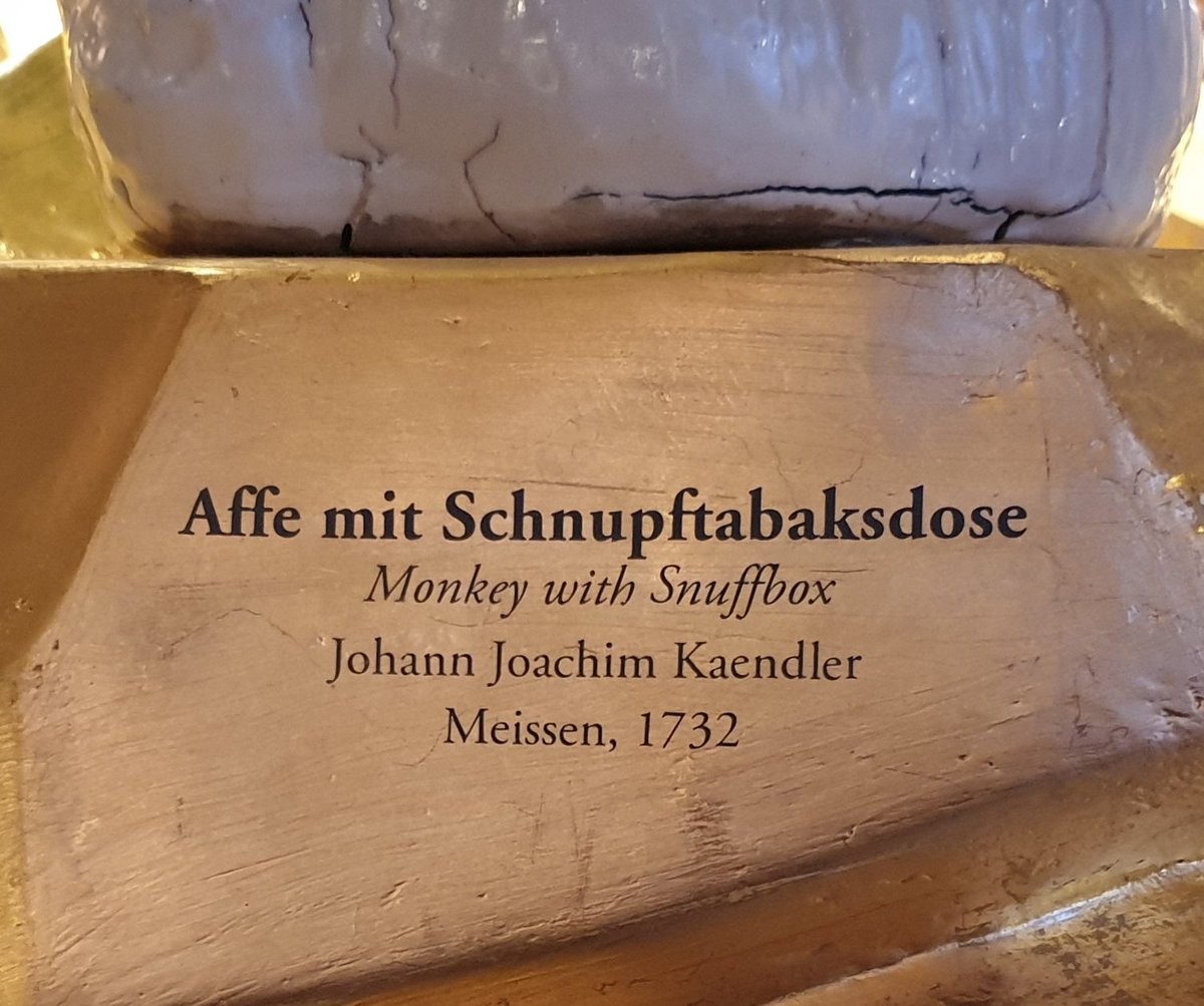#RadialFirst, #ldtra . Are you radial operator? Have you ever been in Dresden, Germany? Don't forget to visit the Porcelain collection in Zwinger Palace, you can find a Monkey with Snuffbox!!! Note, the snuffbox is in the left hand!