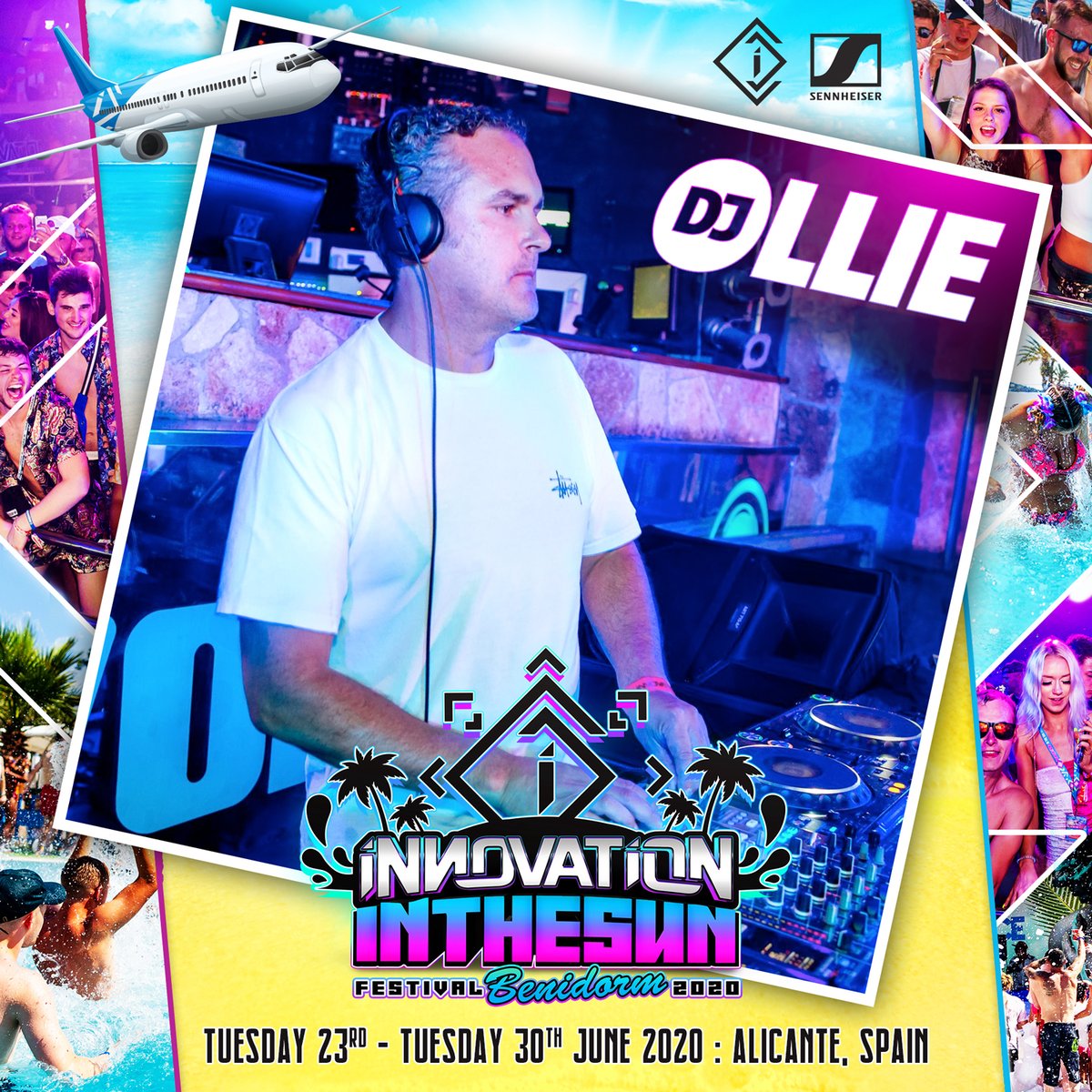 innovationdnb's tweet photo. Another Innovation veteran @DJOlliednb will be bringing the vibes to #InnoInTheSun this summer in Benidorm πͺπΈ
Return flights still very cheap, book your time off work today!!
https://t.co/dL3wYJDc0a https://t.co/qiGru1YuYv