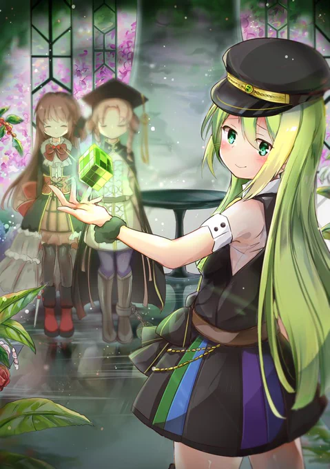 #マギレコ 
マギウスのアリナ先輩の活躍が楽しみ!? 