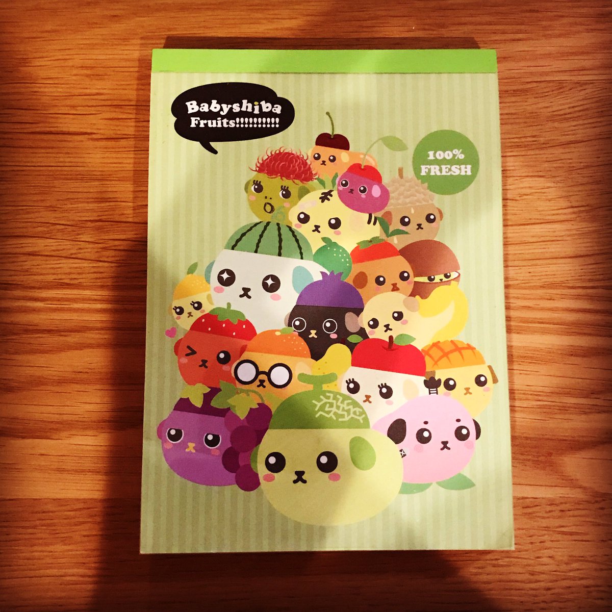 キムソクウォン Sur Twitter フルーツベビしばメモ帳 豆しばグッズカタログ