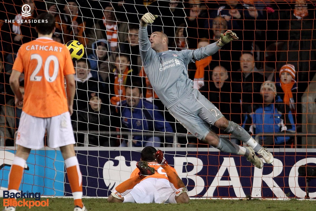 BlackpoolFC's tweet photo. 📸 On this day nine years ago...

Blackpool completed a league double over @LFC, with DJ Campbell and @GTF_12 on target in a 2-1 victory at Bloomfield Road. 

🍊 #UTMP https://t.co/UlattOea7K