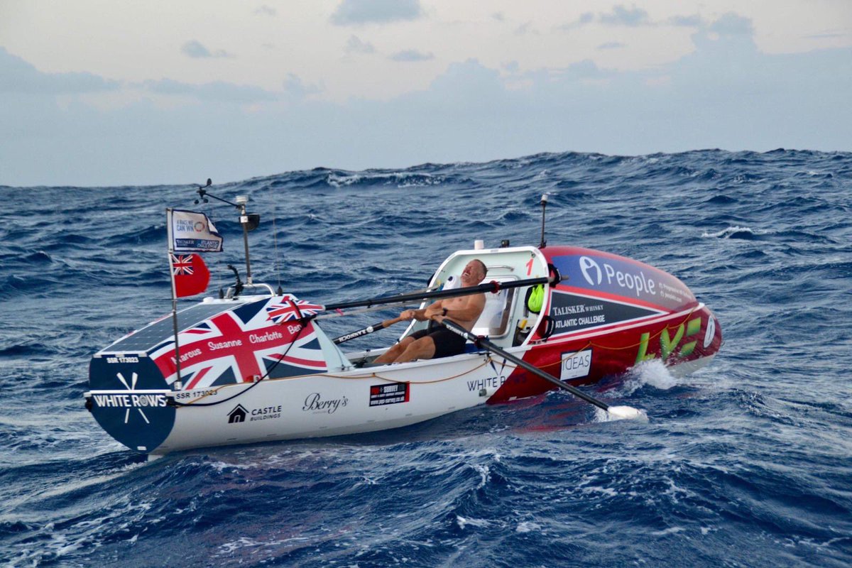 Check out the breath taking pictures of <a href="/marcuswhiterows/">Marcus</a> during his 3,000 mile row! 

Look at that expression &amp; the sheer delight!

Thank you to Support Yacht Suntiki for capturing these 🙏🏻 

Picture credit: Lars Kristiansen / Atlantic Campaigns

#TWAC2019
#madebythesea