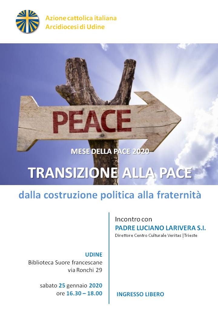 ACudine's tweet photo. Una riflessione sulla Pace con @l_larivera sabato 25.01 a Udine https://t.co/YoKp8RdxYB
