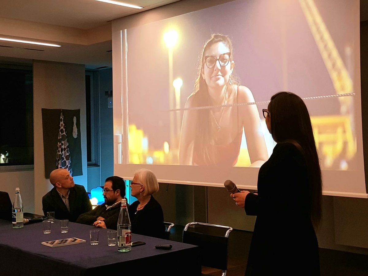 FondazioneDZ's tweet photo. Come sempre, grazie a tutti! #gradazionidiluce #terzaconversazione con i fotografi #LucaMarianaccio e #LucreziaRoda 
#DZEngineering https://t.co/r1ennnJqnF