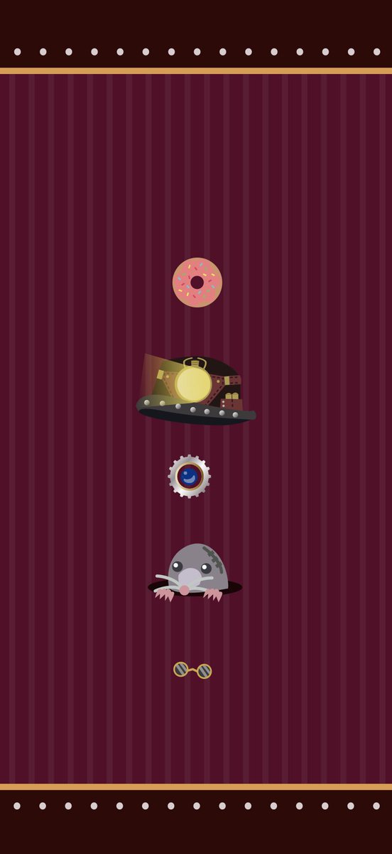 Mico Sur Twitter パスケースの柄で待受サイズにしてみたトントン壁紙だよーー Xだとちょうどいいかも フリー壁紙 第五人格イラスト