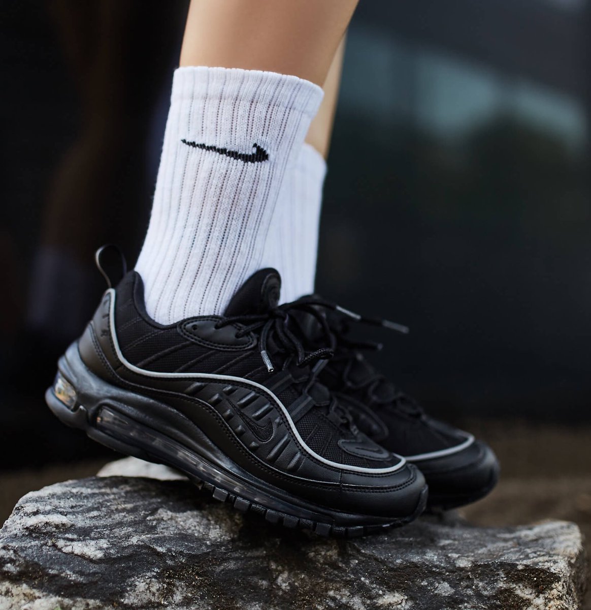 womens nike air max 98 black