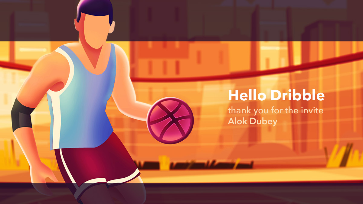 idevsr's tweet image. Hello, @dribbble  Here I come!
So excited to become a part of this amazing community.

thank you for the invite @alokdubey28