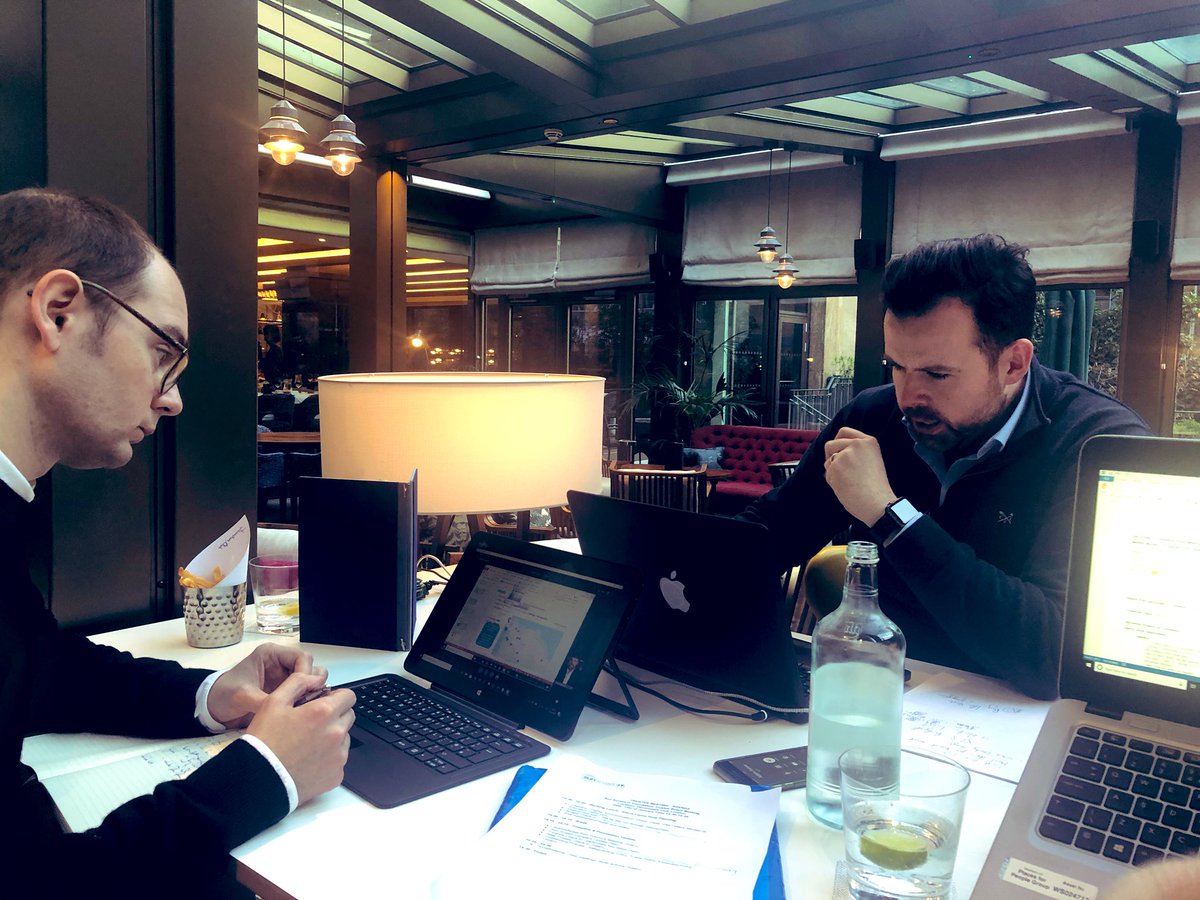 aknotay's tweet photo. Two of my fabulous fellow trustees @it_sunscreen (poor @askewadam dialling in from home with poorly children) getting the final logistics decided for our Sierra Leone deployment next month! #sunday #giveback #charity #sunscreenitfoundation #letsmakeITbetter https://t.co/2kJ5Z9W0HS