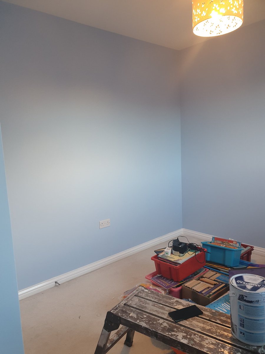 3d_decorating's tweet photo. A little boys room completed. 
#armstead #durablematt #mineralbaths #blue #armsteadquickdry #waterbased #satin #brilliantwhite https://t.co/27VbaPOB5Q