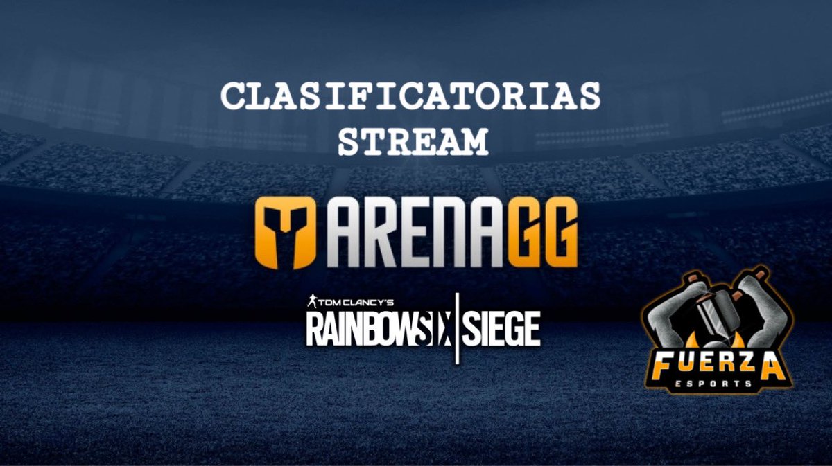 Tenemos Stream!!
Los clasificatorios de Rainbow Six de <a href="/ArenaGGes/">ArenaGG</a> 

Con @rc_eya jugando en vivo!

Podran ver todas las partidas y el recorrido en esta clasificación

youtu.be/QBXNrFgqlwI