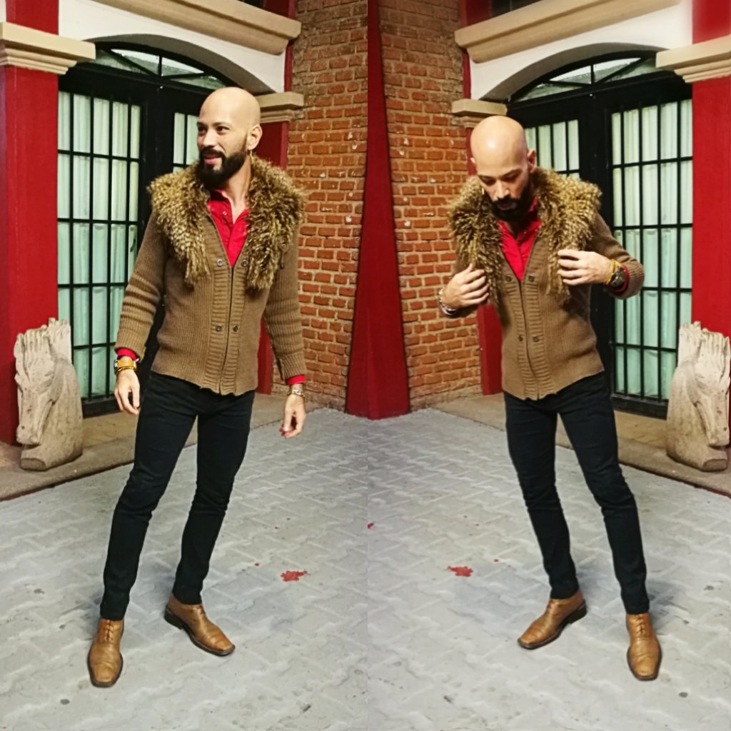 Alvincouture's tweet photo. Ya me siguen en mi instagram personal?
https://t.co/N3M15UpudW
#shavenhead #blackbeard #beardstyle #MenStyle #fashionmen #trend #furcollar #scarf #syntheticskin #syntheticfur #beardmen #winter #winterscarf #malemodel #barbado #rasato #pellesintetica #fashion #voguemen https://t.co/tPW8vTIuRq