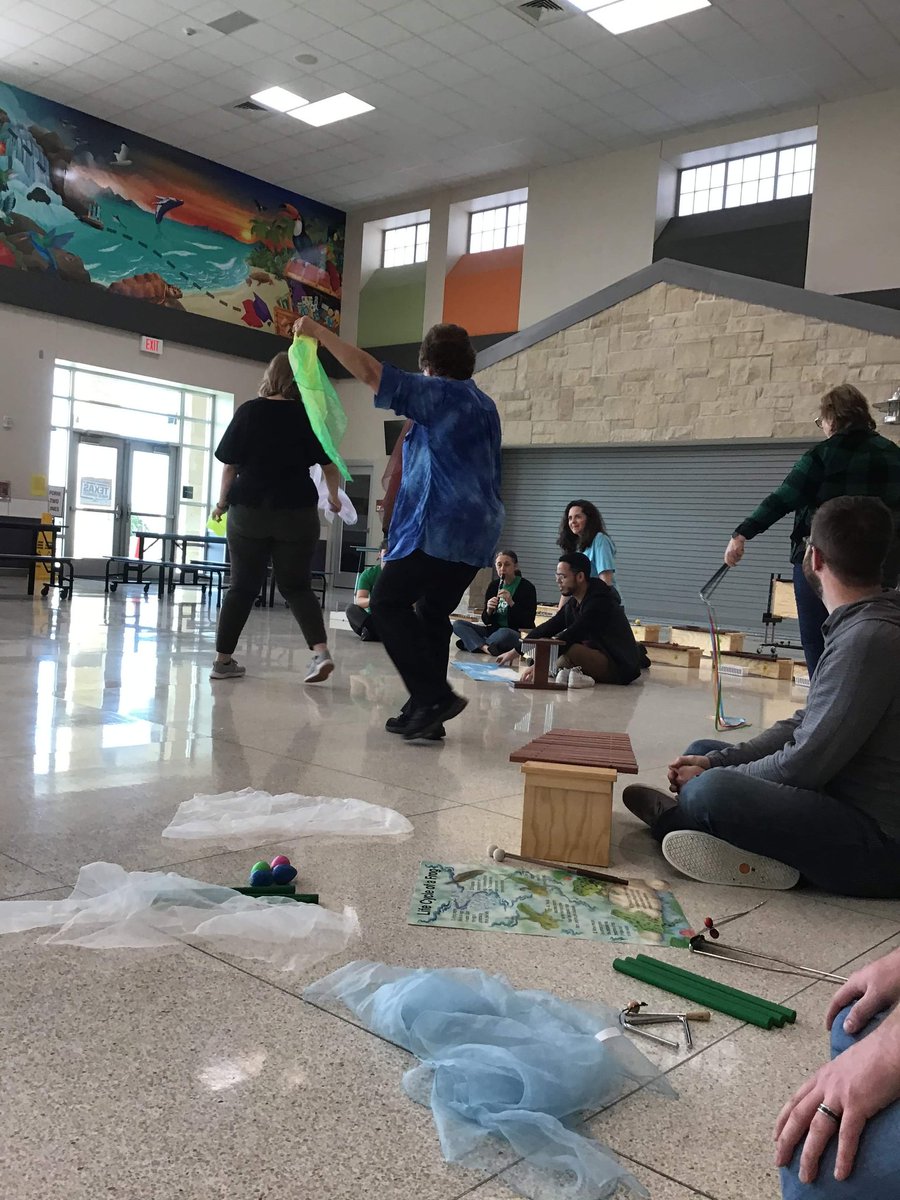 TXGulfCoastOrff's tweet photo. GCOA had an AMAZING time yesterday with Thomas Pierre. Thanks for inspiring us! https://t.co/O9QTMhMhlc
