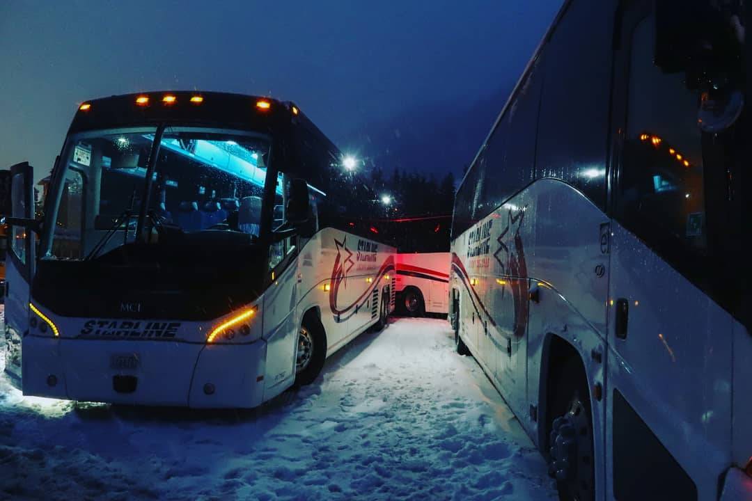 WheatlandExpres's tweet photo. ALL BUSES WILL BE ROUTED THROUGH PORTLAND TODAY. The passes are not acceptable for safe travel and they will be closing for avalanche control. Please forward this to any parent groups you may be a part of. https://t.co/2NwZSu2tMU