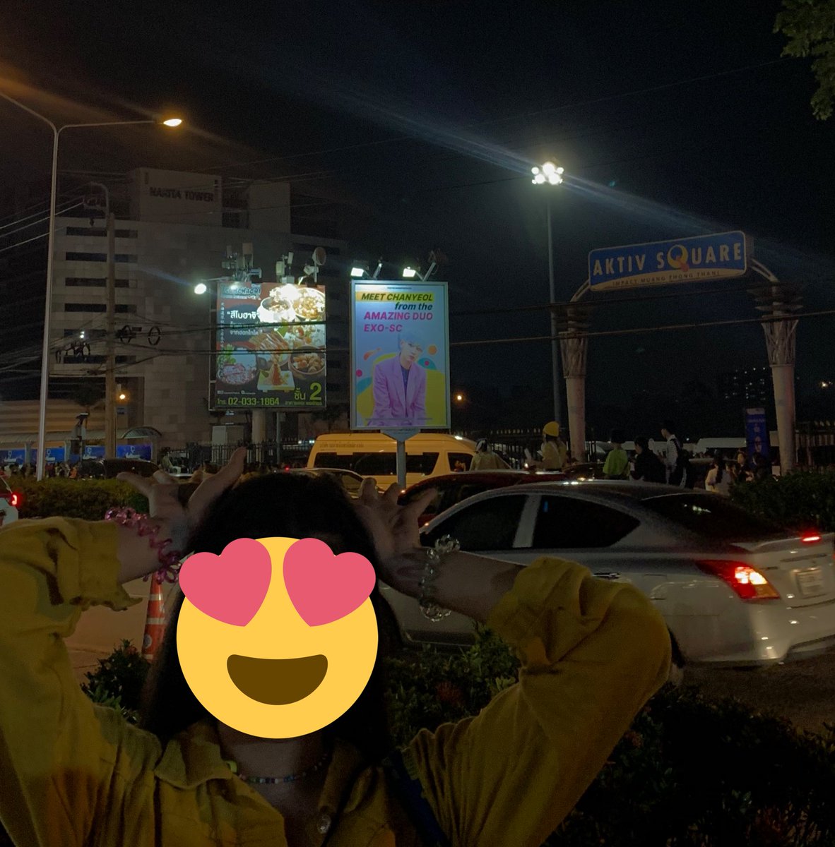21_pmy's tweet photo. ถ่ายทันแค่นี้จริงๆแง้
ป้ายสวยมากคั๊บบชอบมากเลย💘✨
#EXO_SC 
#EXOSCLoverTH 
#KJOYFEST2020 https://t.co/gCNqs1LX3Y