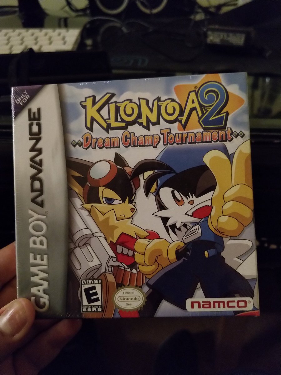 BadoorSNK's tweet photo. For #Platformonth I've been meaning to play thru this ever since I finished the first GBA game years ago. This would probably be the last platforming (&amp; English localized) Klonoa game I've yet to finish (not counting the Beach Volleyball game) https://t.co/BN6Nyj3G2v