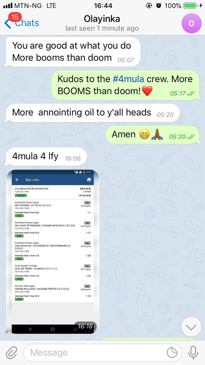samkenny365's tweet photo. 4MulaXtra 9.75 @ odds โ
4Mula Ride Bet 1 @ 2.08 odds โ
Back to back booms! #4Mula Ride Bet 1 was the fastest boom weโve ever had! No stress, just drink water and relax, next thing na BOOM!๐ท
Kudos to @Midedayo ๐ฅ @JesseJoshua17 โค๏ธ @Nina_Icey ๐ฅฐ https://t.co/pXQz6wuSxF