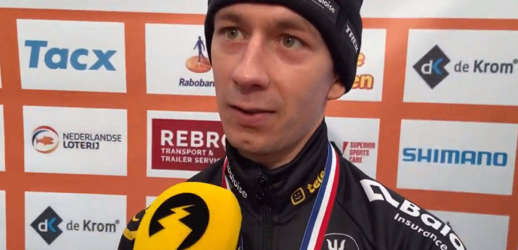 WielerFlits's tweet photo. Lars van der Haar: “Zilver was het hoogst haalbare vandaag” https://t.co/FufaIXZpcU 

#LarsVanDerHaar #NKVeldrijden #Rucphen2020 https://t.co/WwTQfSeljI