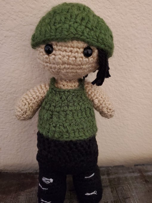DeadbyDaylight's tweet photo. We love these amazing crochet dolls, made by the talented @PorcelainBelle3 😊 https://t.co/HaafLTJJEj