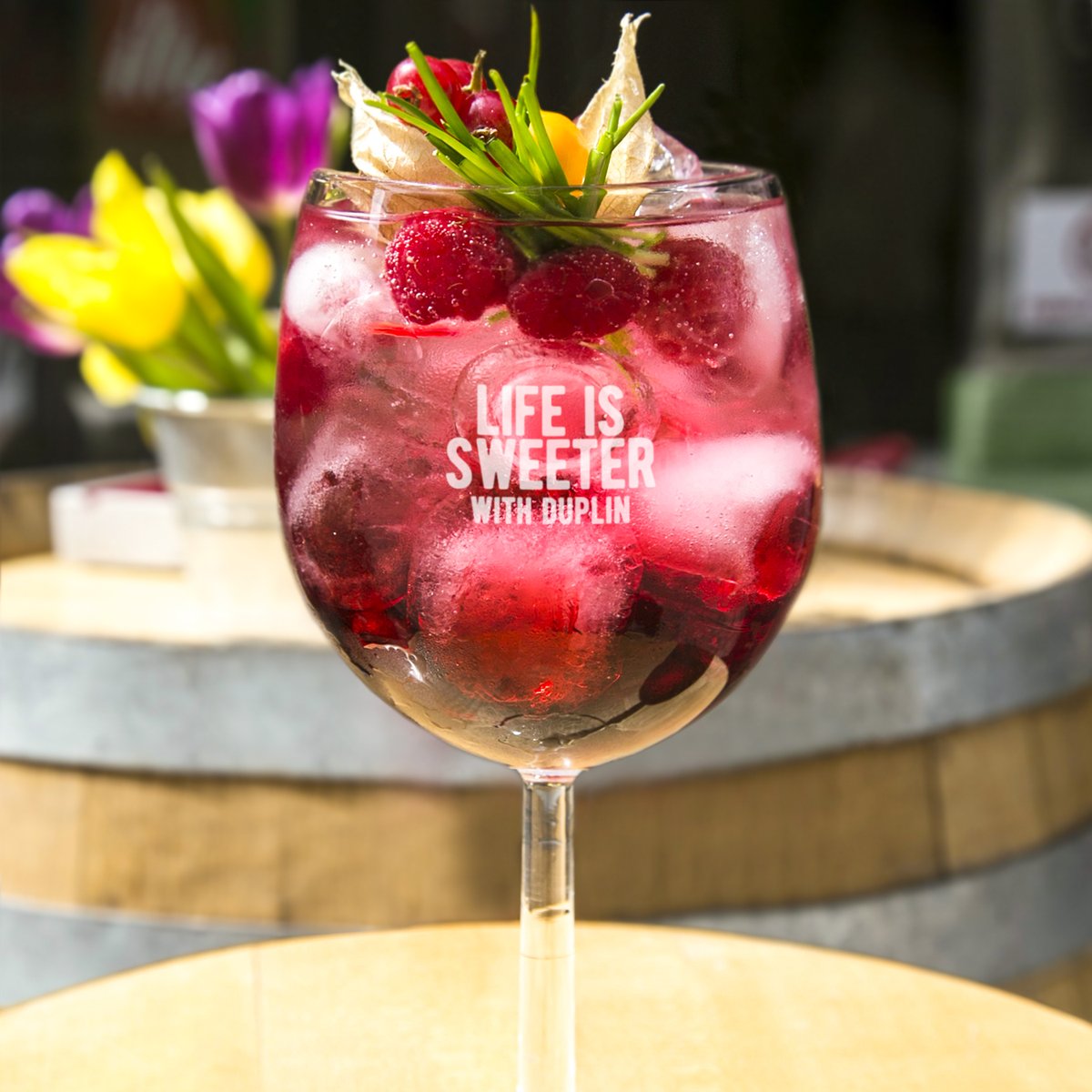 bistroatduplin's tweet image. Putting fruit in a drink makes it healthy, right? 😉🍓🍒🍷 #AskTwitter #FruityDrinks #DuplinWinery