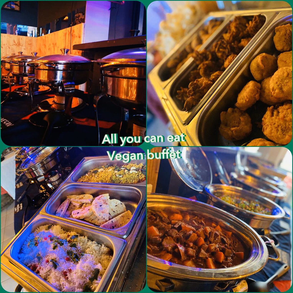 Colombo_Sheff's tweet photo. Buffet all set and ready. We still have a few tables left. 

🖱️Book online: https://t.co/tVnCqHwvIJ
☎️Or Call: 0114 266 3826

#srilankanfood #colombobyayubowan #sheffield #streetfood #ecclesallroad #vegan '#veganuary '#buffet #events https://t.co/s68M6uh9Zg