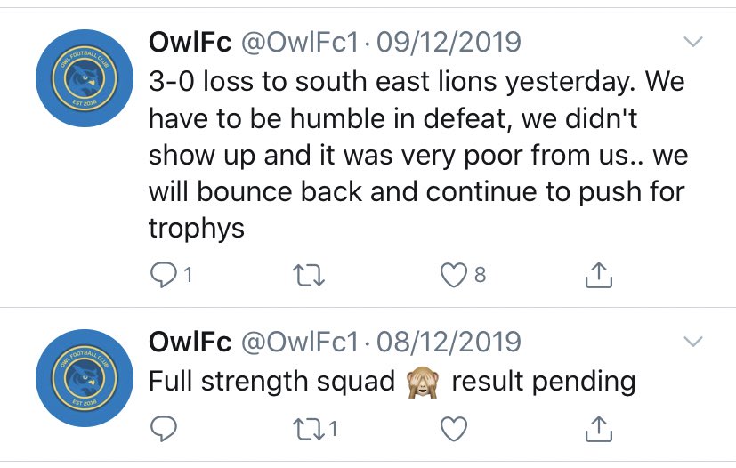 CastlemayneFC's tweet photo. Would love to know what this is if a draw is a collapse 👀🙈 https://t.co/pEldryPwJ1