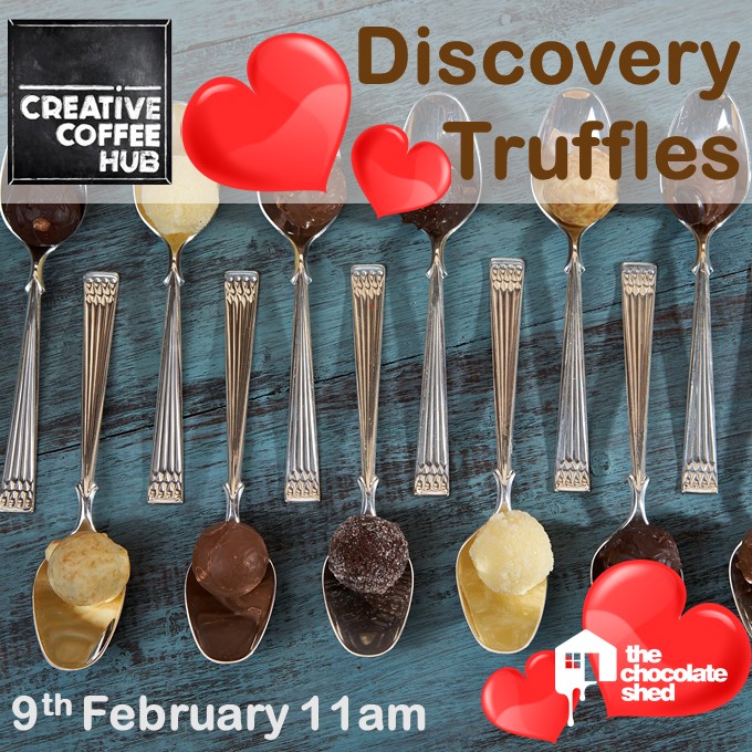Chocolate_Shed's tweet photo. What can be better than to give your #Valentine #chocolate truffles you made yourself?
Join us at @Coffee_Hub on Sun 9th Feb
https://t.co/4oicKQrmga
#SellyOak #Birmingham #chocolatelove #valentinesday2020 #makeyourown 
@eatwithellen @BiteYourBrum @solihull_radio #workshop #Feb https://t.co/TPftWZvp62