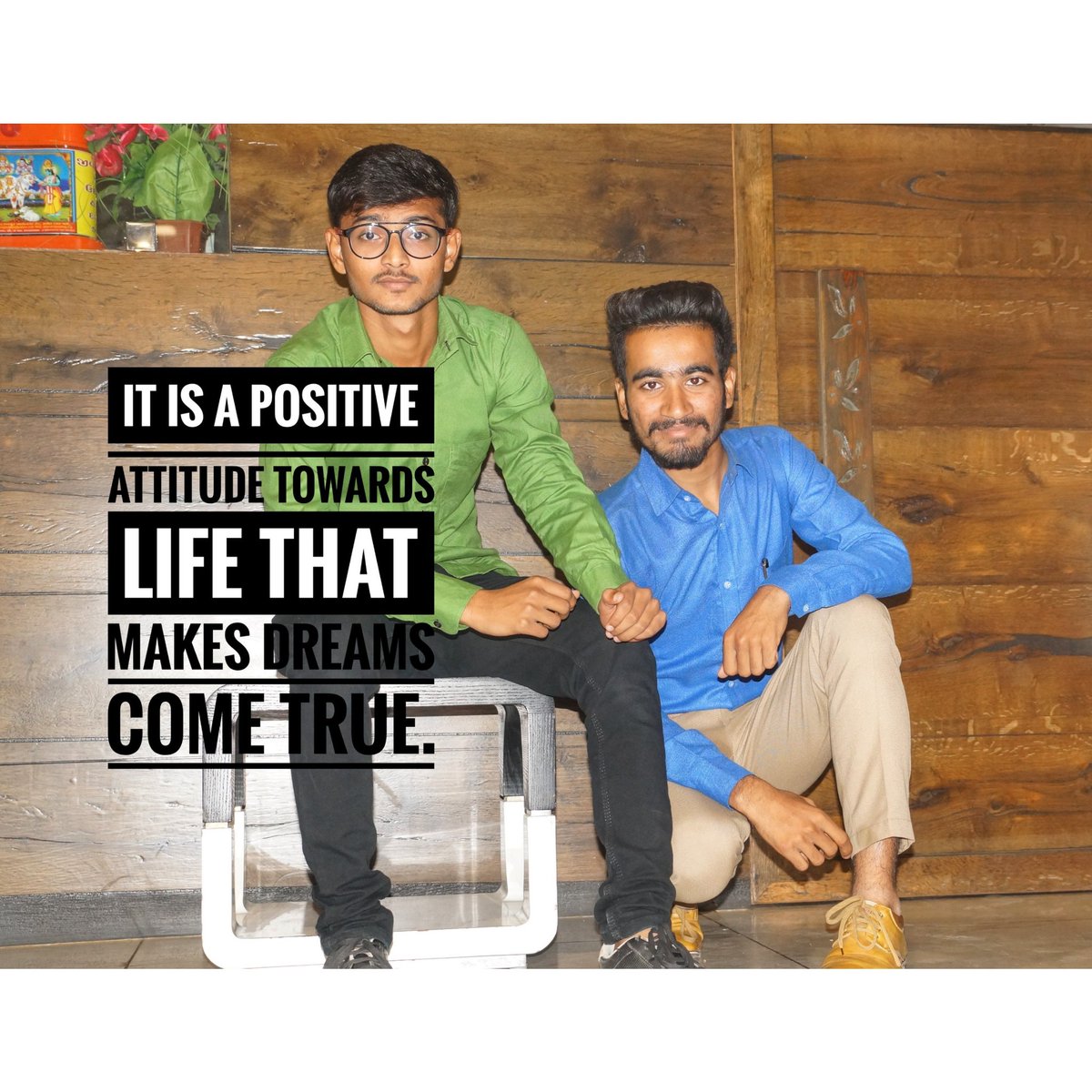 DigntR's tweet photo. 🌸💝
Itis a positive attitude towards life that makes DREAM comes true.
-@DigntR
#31stdec19
#ThrowBackTrack
#PositiveVibes
#Stronger
#photoshoot
#bluegreen
#FriendshipGoals https://t.co/2lRBC7pxAA