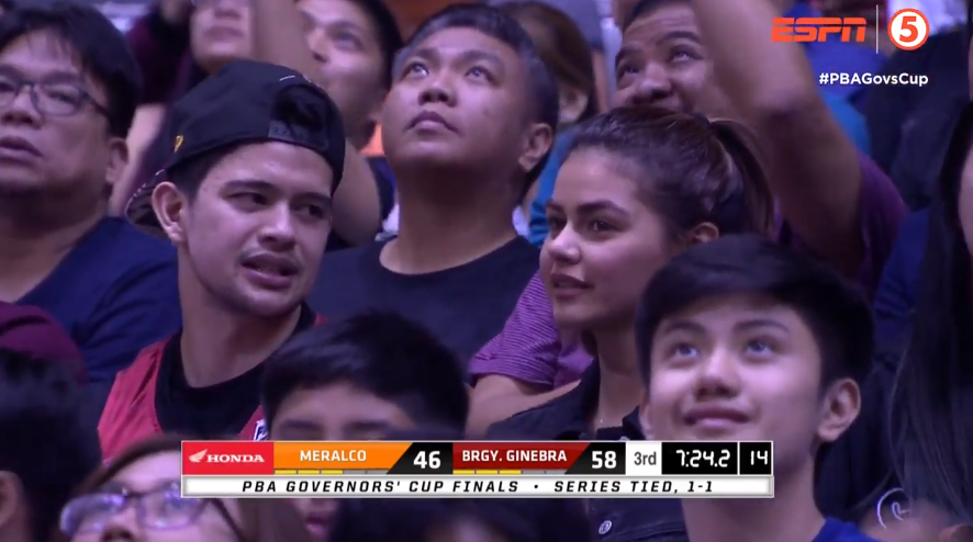 OneSportsPHL's tweet photo. We got @RAYVERCRUZ20 and @janinegutierrez in the building!

📺 @TV5manila 
💻 https://t.co/gQYttDoKBF

#PBAonESPN5 #PBALabanKungLaban #PBAGovsCup #2019GovsCupFinals #PBAFinals https://t.co/ic8jQV9K06