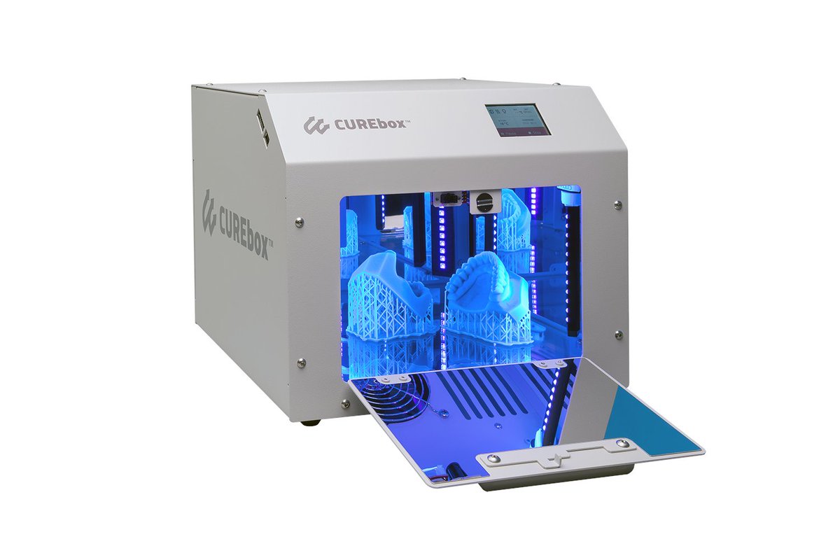 WickedEng's tweet photo. #DidYouKNow the CUREbox Post-Cure Oven can be used to cure at temperatures from 30-60C and the CUREbox Plus can go from 30-80C? We can also work with you to create an oven specifically for your shop or customers. #curebox #postcuring #slaprinting #sla3dprinting #3dprinting https://t.co/wkma8vBFI8